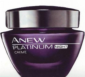 Моделирующий ночной крем для лица Avon Anew Platinum "Клеточное возрождение" 79877